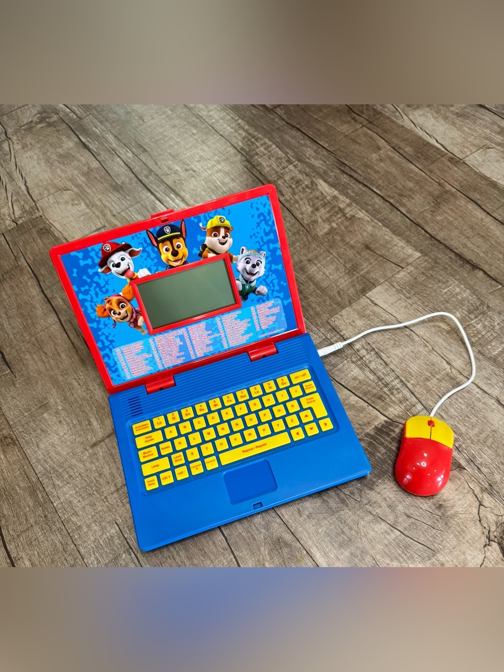 Lexibook Paw Patrol Educational Laptop Bilingual English Spanish Kids Learning T